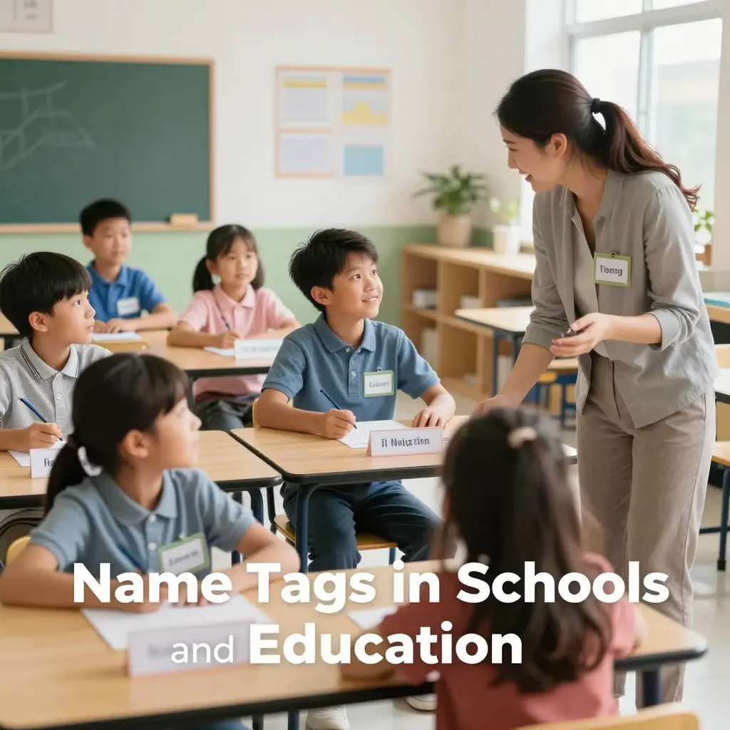 name tag