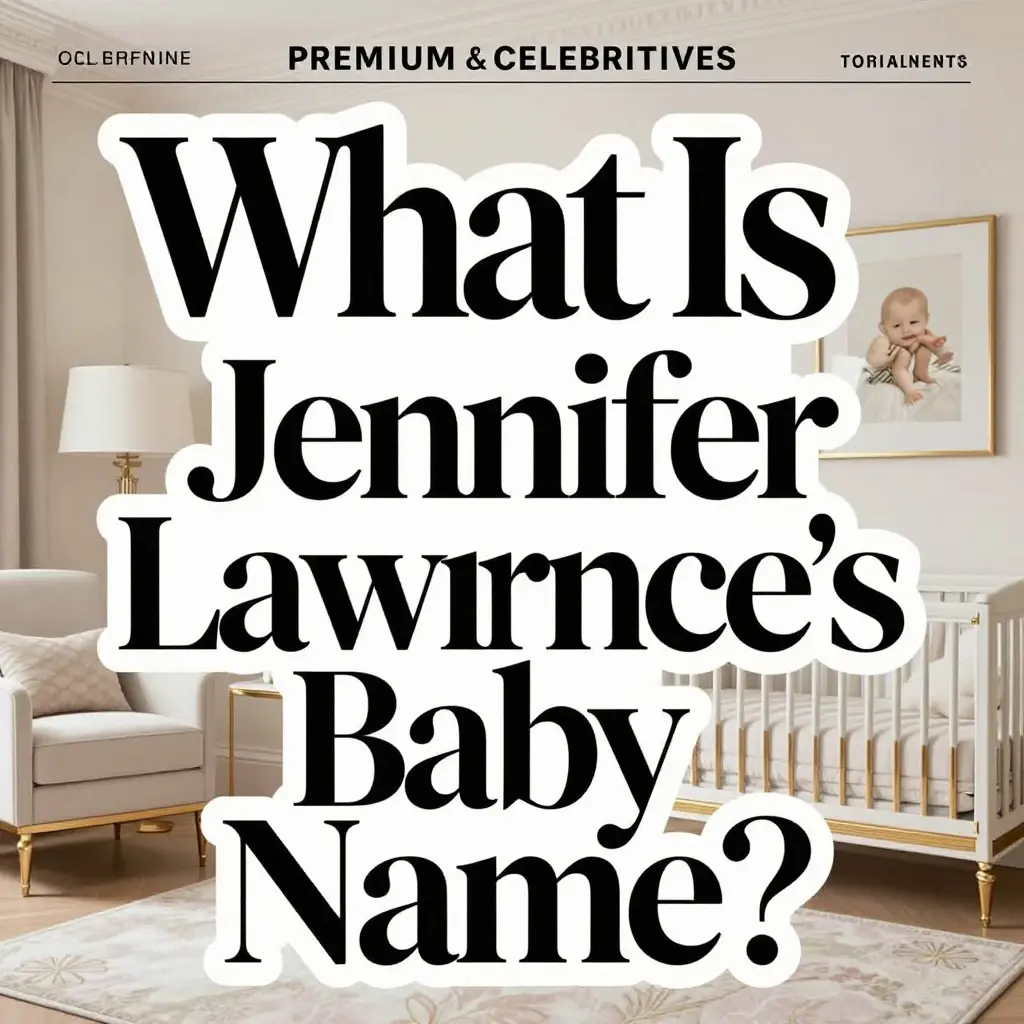 jennifer lawrence baby name