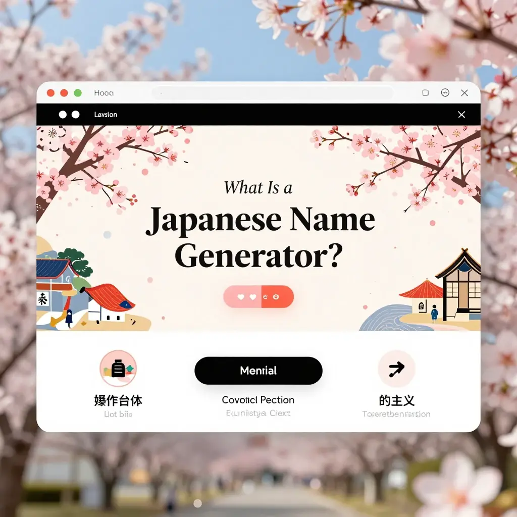 japanese name generator