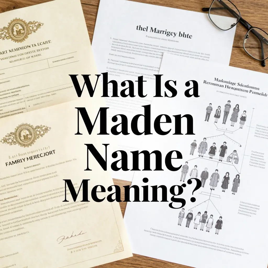 maiden name meaning