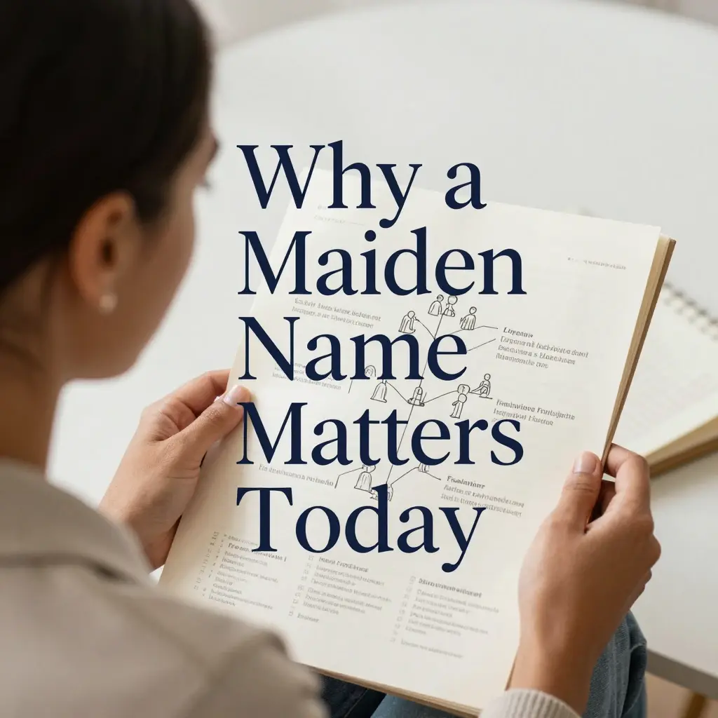 maiden name
