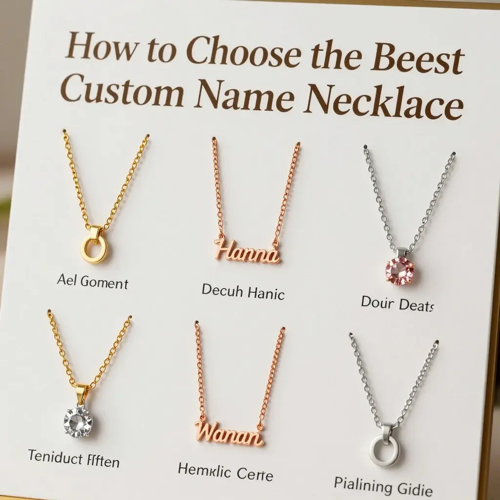 custom name necklace