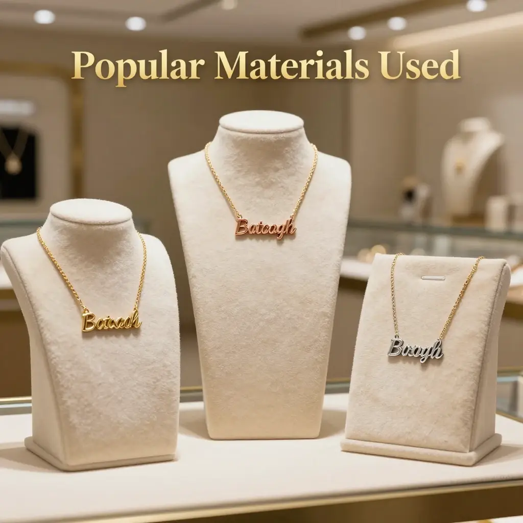 custom name necklace