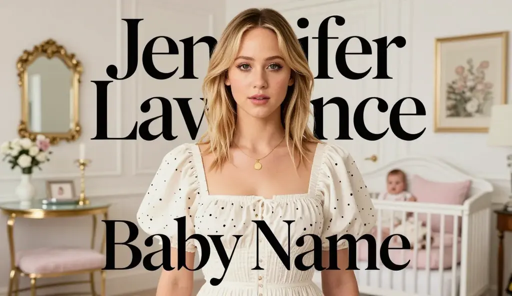 jennifer lawrence baby name