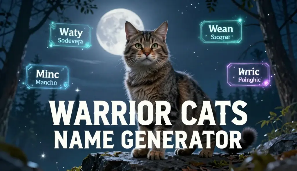 warrior cats name generator